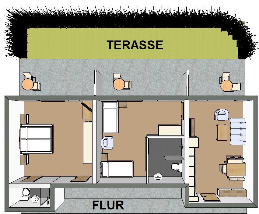 Waldbrunn  Ferienwohnung Irmgard Und Ferienwohnung Gerlinde מראה חיצוני תמונה